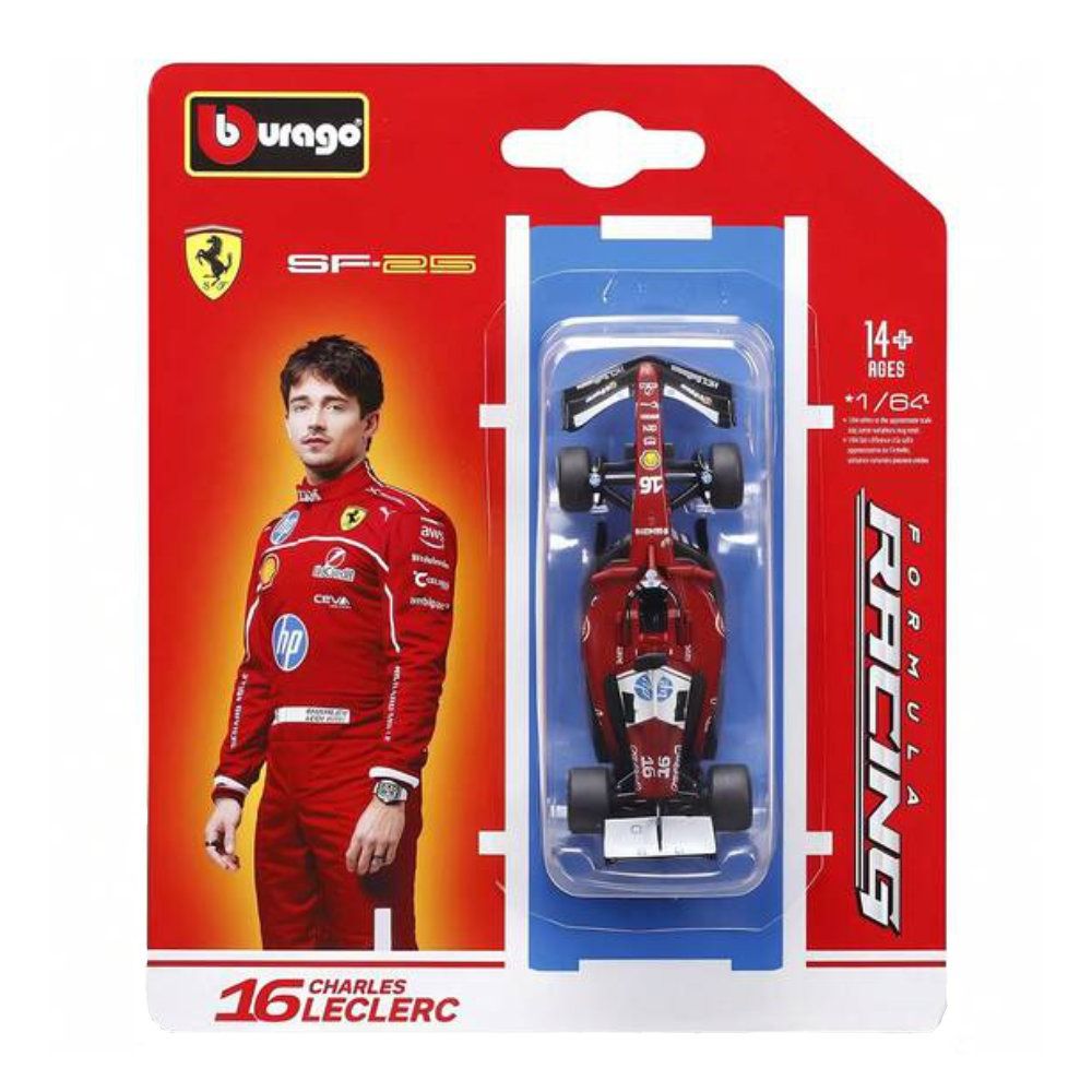Carro A esala 1/64 Race Formula Ferrari Sf-25