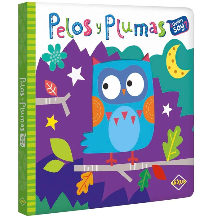 Libro Didáctico Pelos Y Plumas Con Solapas Interactiva Niños