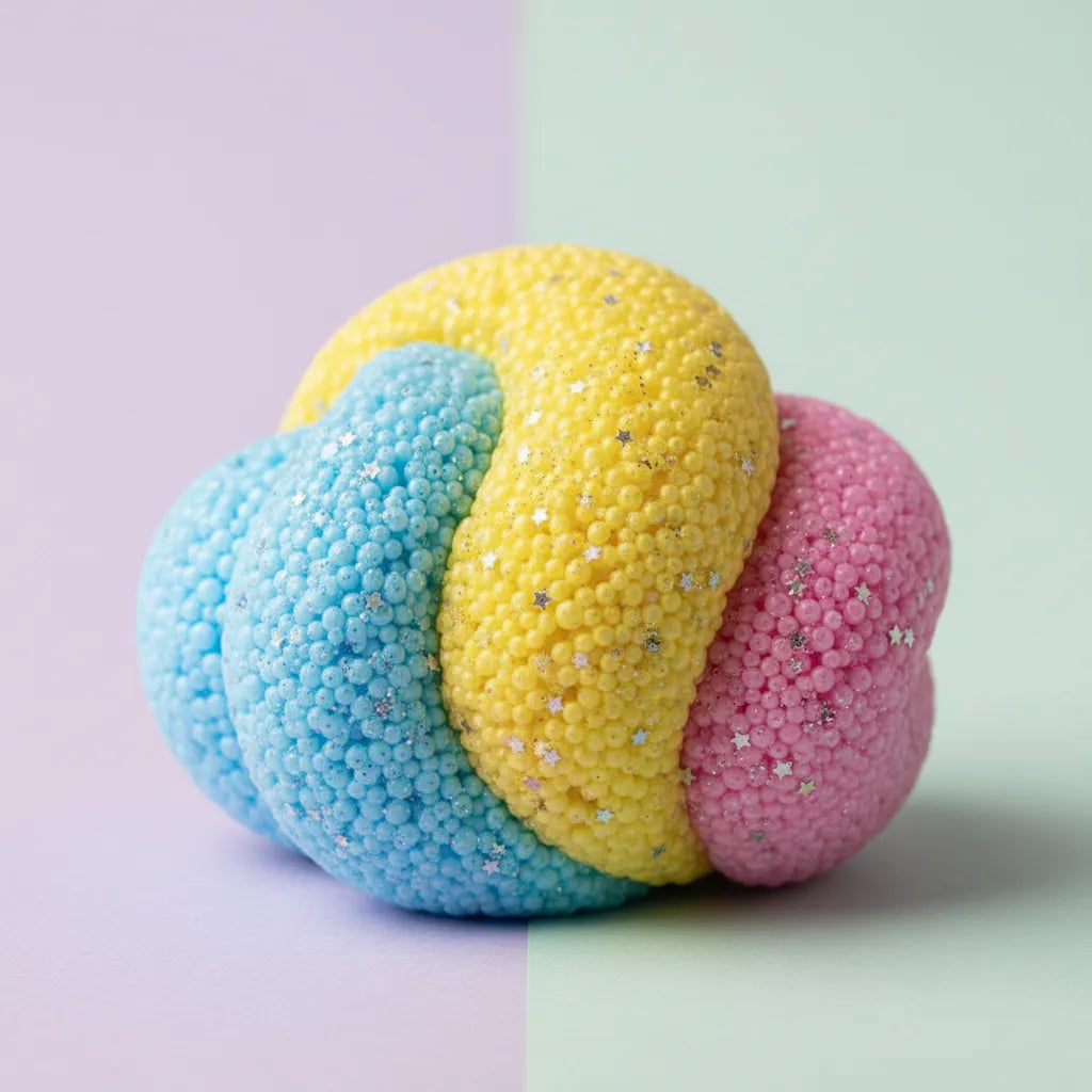 Espuma Sensorial Brillante Unicornio