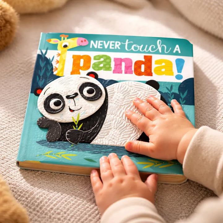 Libro Sensorial Nunca Toques Al Panda