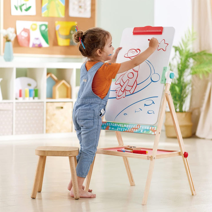 Juguete Didáctico Tablero Plegable Doble Cara Para Niños