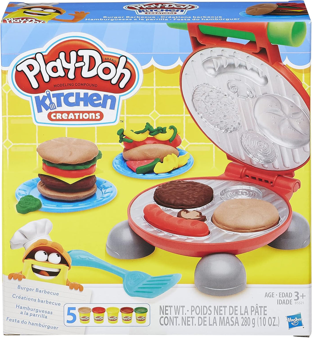 Juguete Play-doh Parrilla Hamburguesas Niños