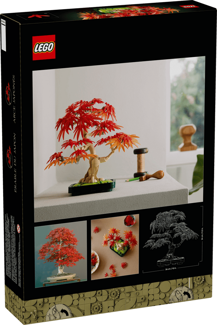 Juego De Construcción Lego Botanicals Árbol Arce 474 Piezas