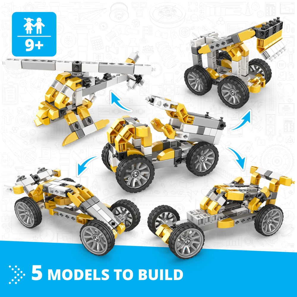 Juego De Construcción Volqueta 5 En 1