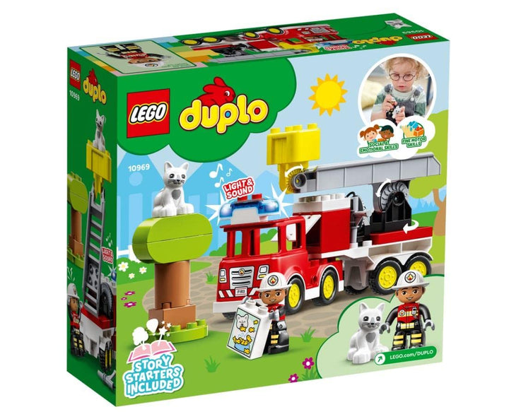 Juego Camión Bomberos Luz Y Sonido