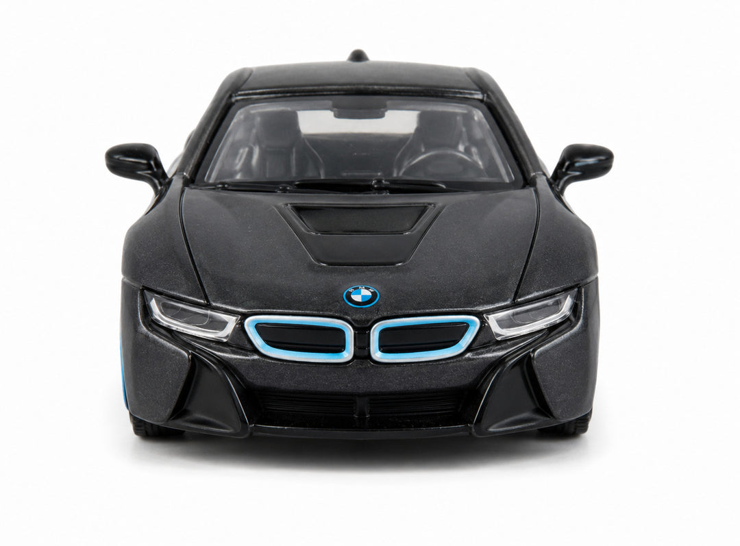 Carro Escala Coleccionable Bmw I8 Negro Niños