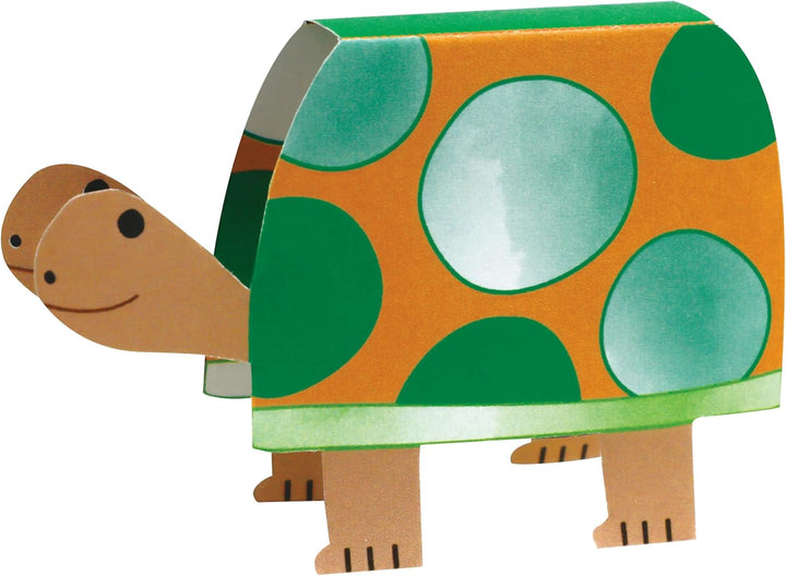 Set Acuarela Y Origami animales Para Niños