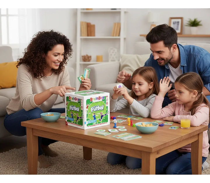 Juego De Mesa Brainbox Futbol Estrategia Para Niños Familia
