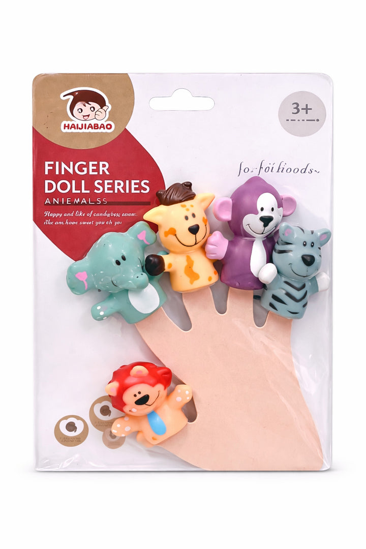 Set De Títeres De Dedo Animales Para Cuentos Para Niños