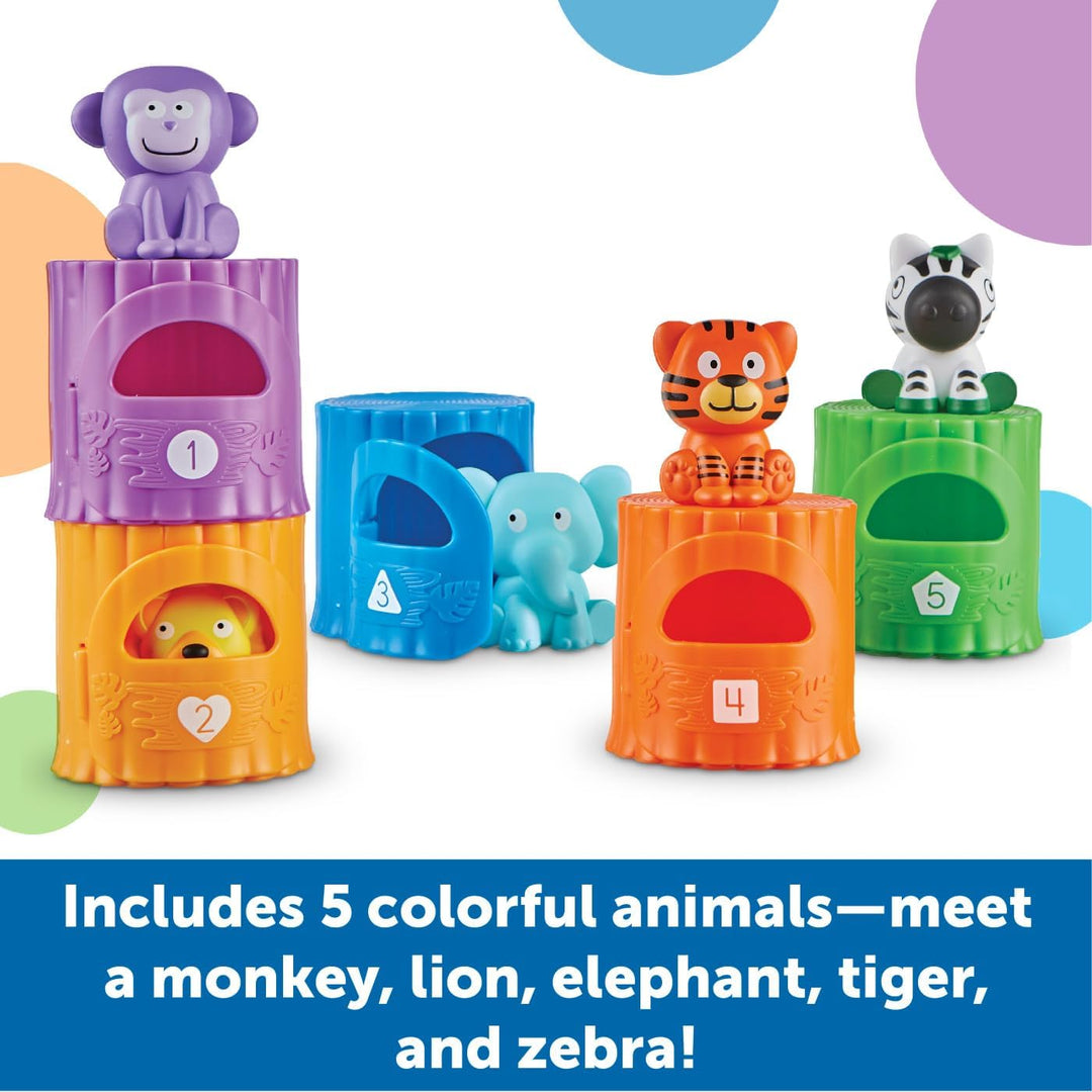 Juego Sensorial Jumbo Animales Para Niños