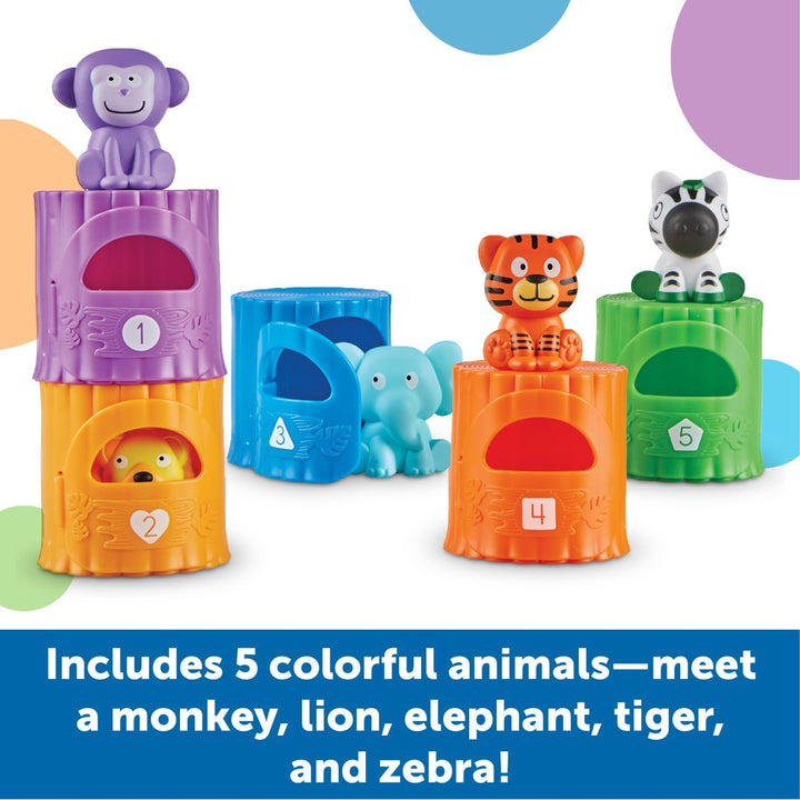 Juego Sensorial Jumbo Animales Para Niños