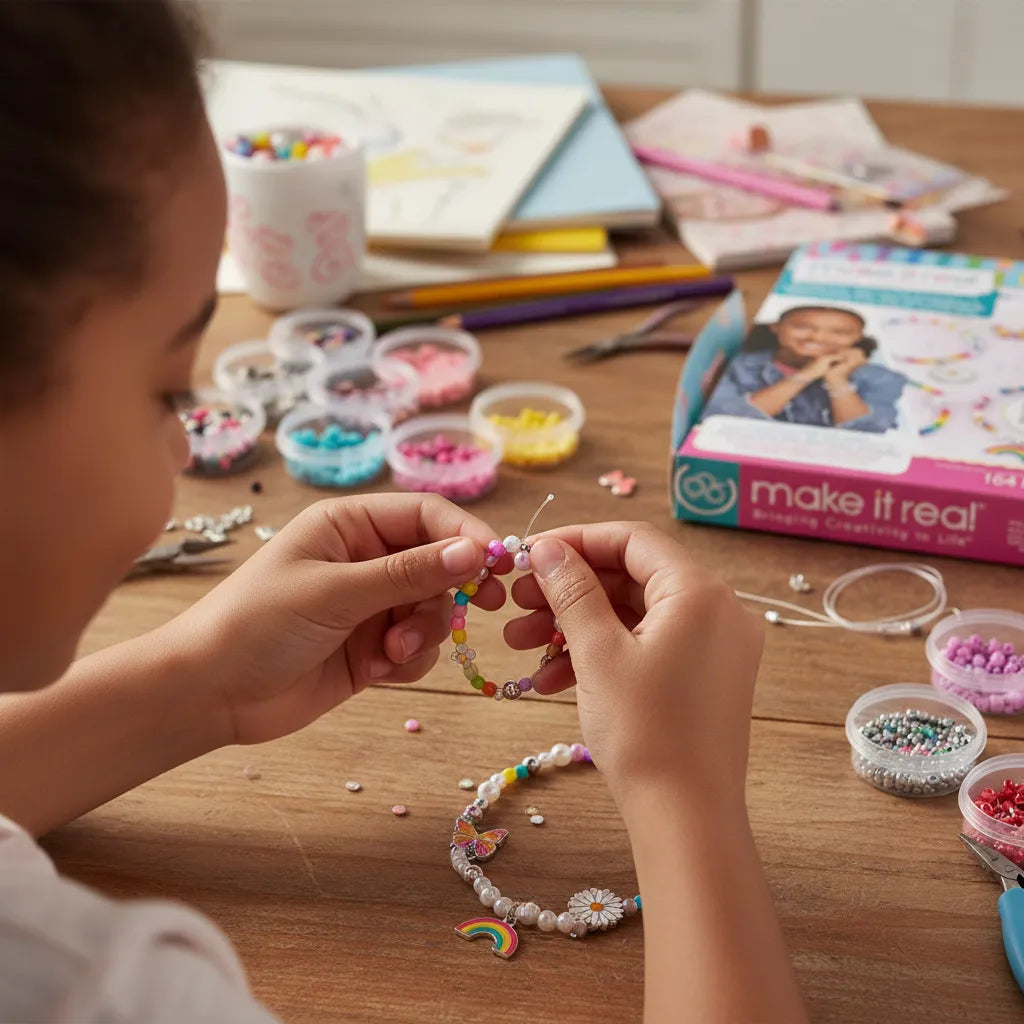 Juego Set Para Crea Tus Brazaletes Make It Real Para Niñas