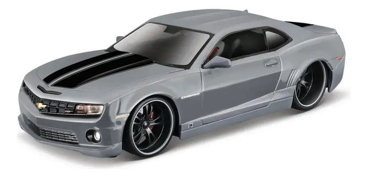 Carro Armable Escala 1/24 2010 Chevrolet Camaro Ss Gris
