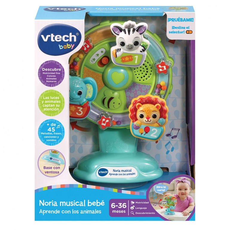 Juguete Estimulación Noria Musical Para Bebés