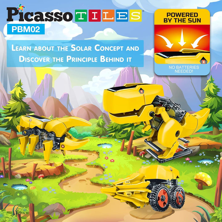 Juego Construcción Robot Solar 3 En 1 Para Niños