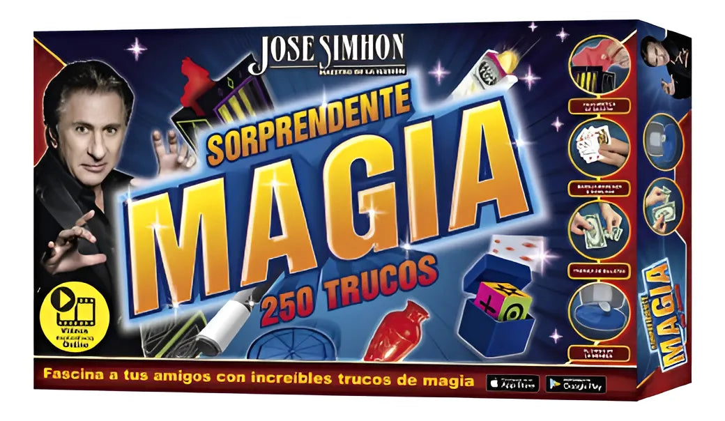 Producto Colombiano Set de Magia 250 Trucos