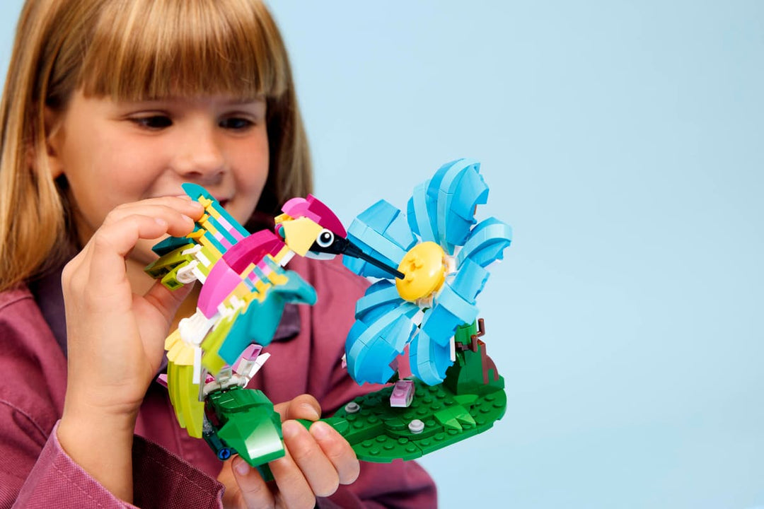 Juego De Construcción 3 En 1 Colibrí 312 Piezas Para Niños