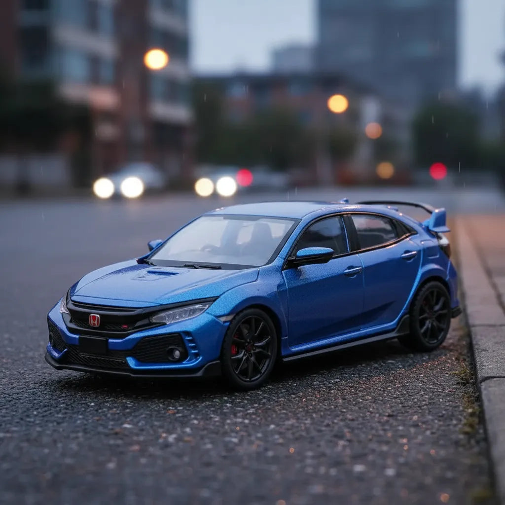 Carros Coleccionable Maisto 1:36 Honda Civic Tipe R Azul