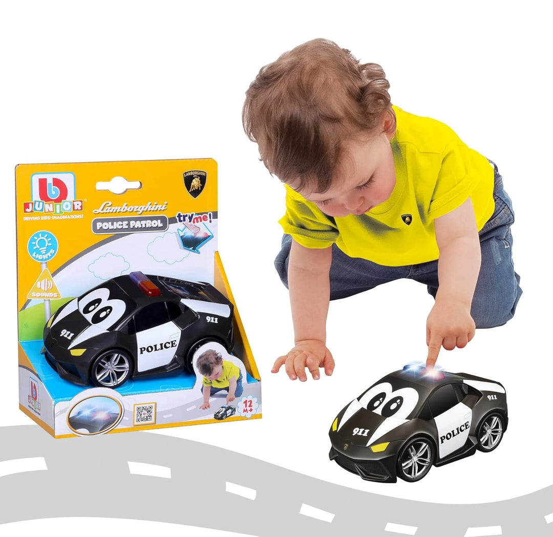 Carro De Juguete Policía Lamborghini Para Niños