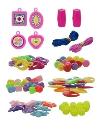 Juego Set  Accesorios Para Peinar Y Diseñar Niñas