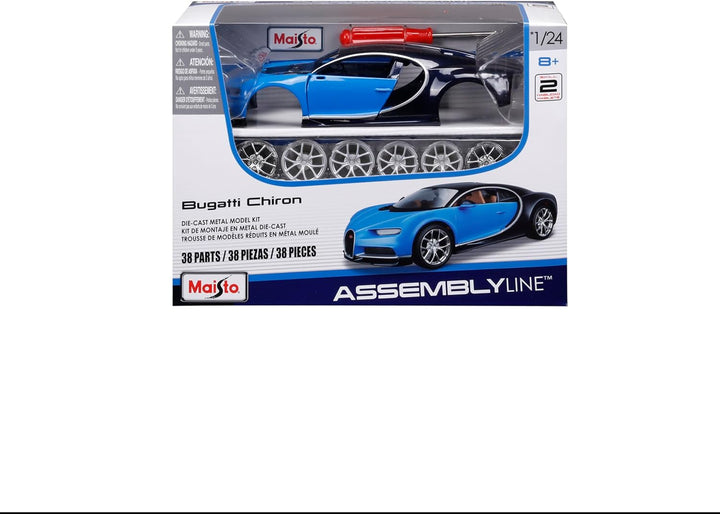 Coleccionable Ensamblar 1/24 Al Bugatti Chiron