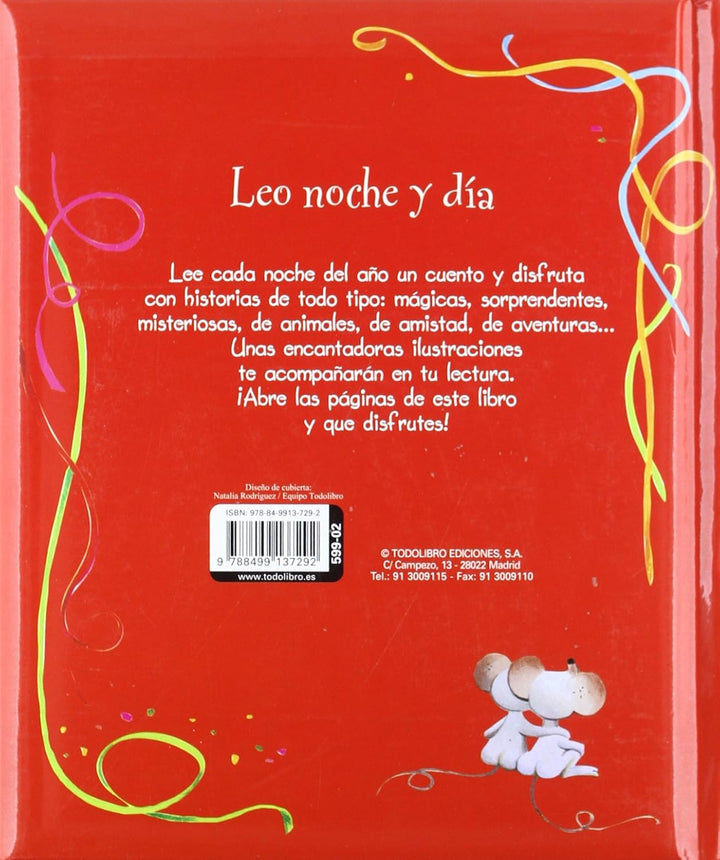 Libro 365 Cuentos Leer Cada Noche Para Niños