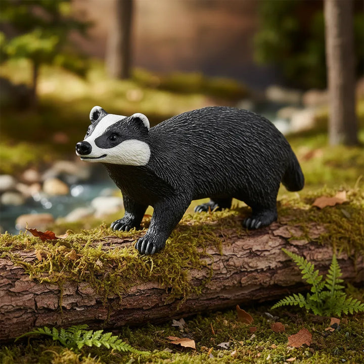 Figuras animales Tejón Pintada A Mano Schleich