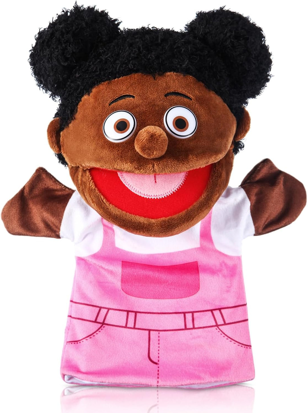 Juguete Didáctico Títere Marioneta Niña vestido rosa Niños