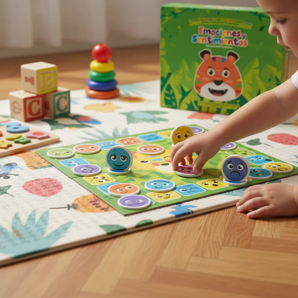 Juego Didáctico las Emociones Y Sentimientos Niños