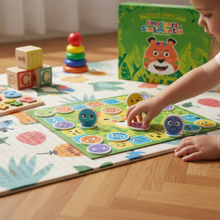 Juego Didáctico las Emociones Y Sentimientos Niños