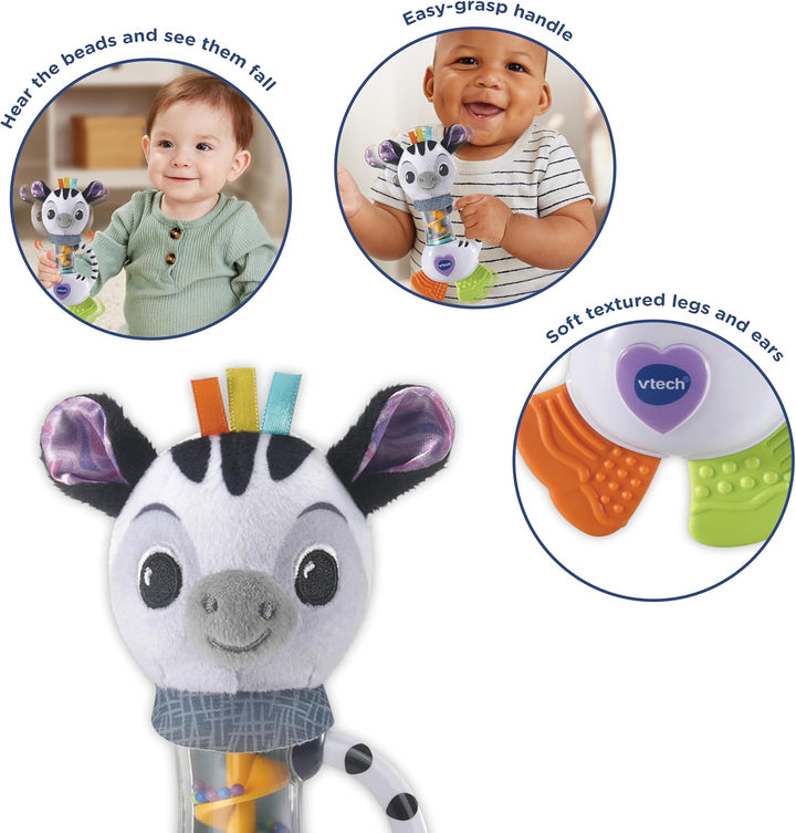 Juguete Sonajero Cebra Para Bebés