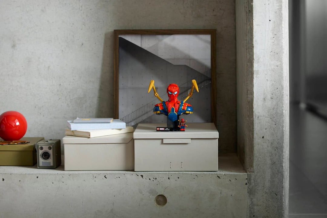 Juego De Construcción Iron Spiderman 379 Piezas Para Niños
