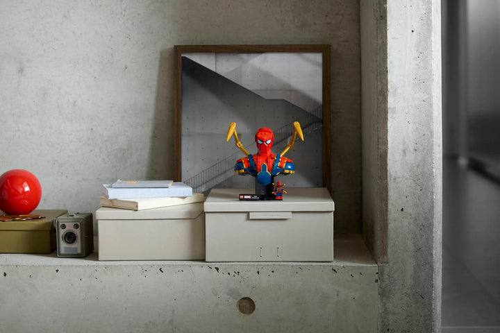 Juego De Construcción Iron Spiderman 379 Piezas Para Niños