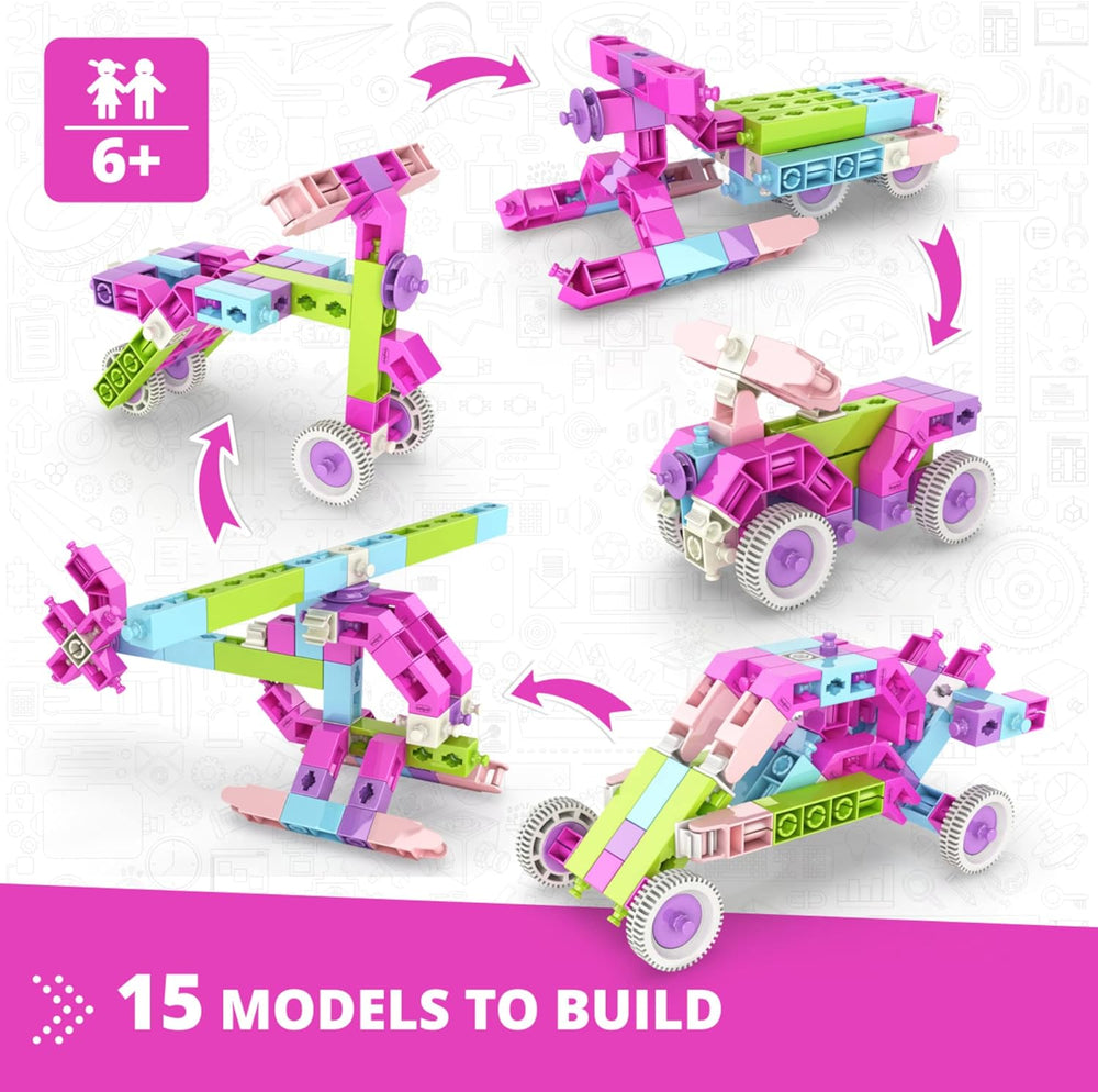 Juego De Construcción Modelos 15 En 1