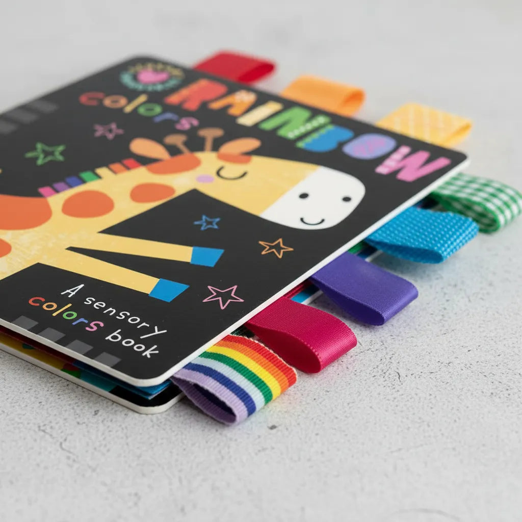 Libro Sensorial Colores Del Arcoiris