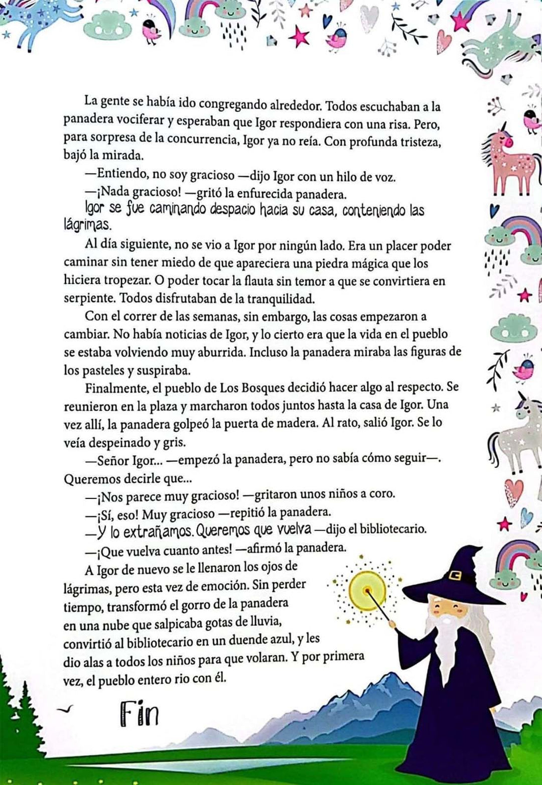 Libro Infantil Cuentos Del Reino De Los Unicornios