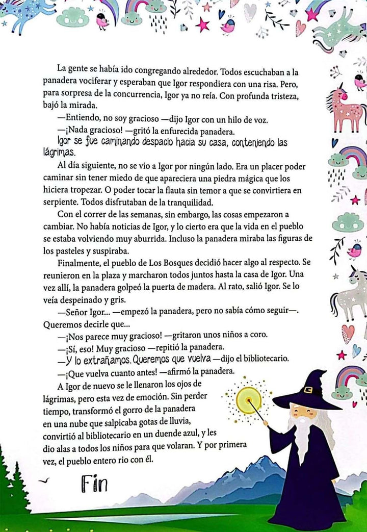 Libro Infantil Cuentos Del Reino De Los Unicornios