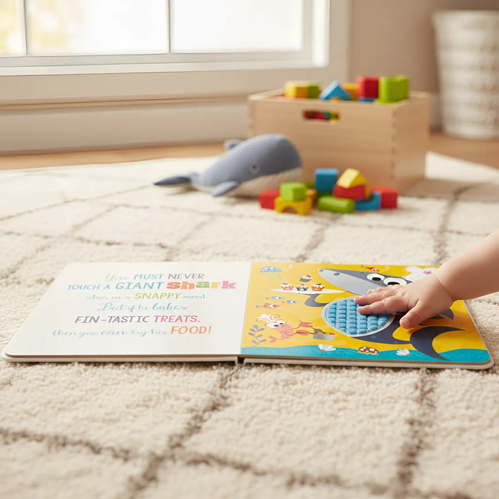 Libro Sensorial Nunca Toques Un Tiburon