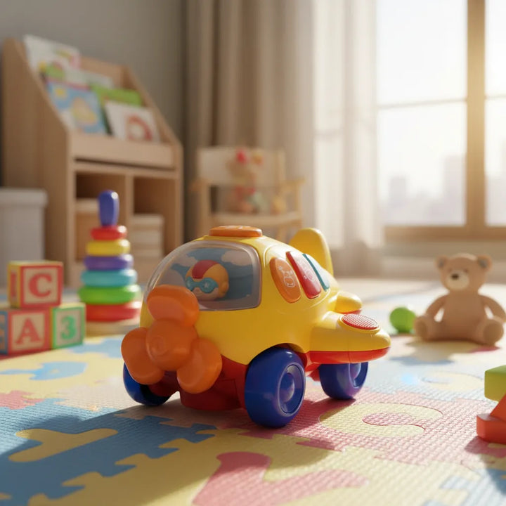 Juguete Avión Con Música Y Sonido Para Niños
