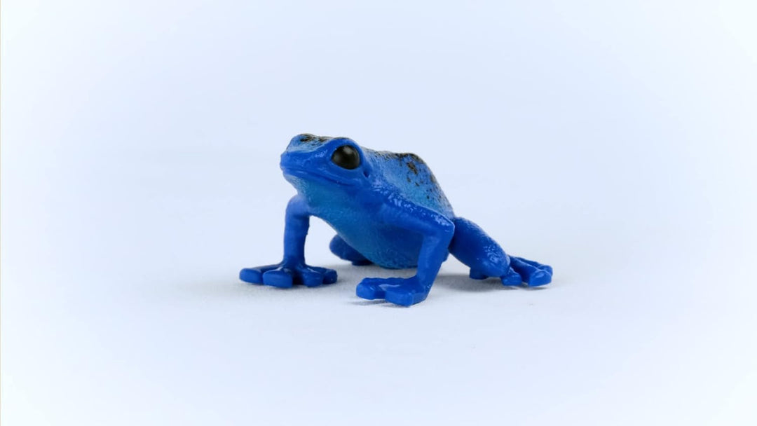 Figuras animales Rana Azul Pintada A Mano Schleich