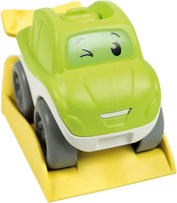 juguete carro giros locos verde para niños