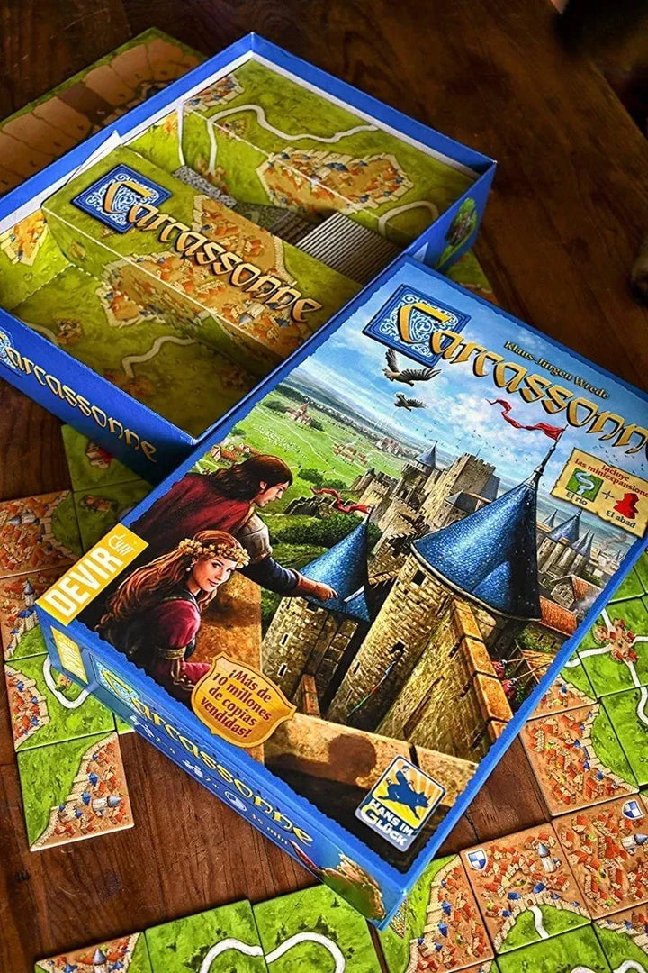 Juego de Mesa Carcassonne Adultos Ninos