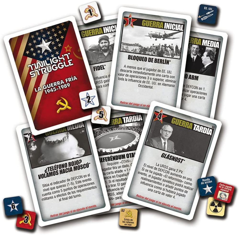Juego De Mesa La Guerra Fría Para Adultos