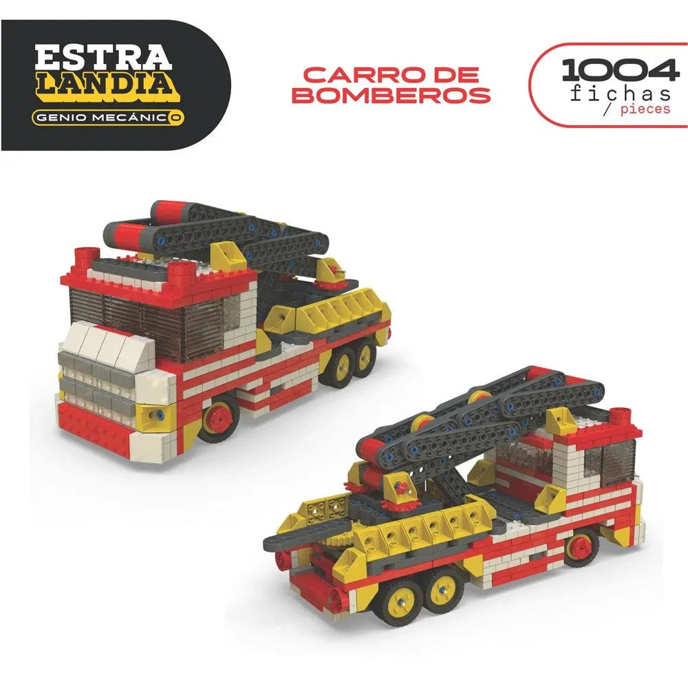 Set Construcción Motricidad Genio Mecánico 1004 pza
