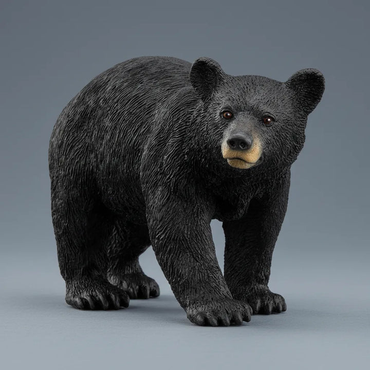 Figura Oso Negro Pintada A Mano Schleich