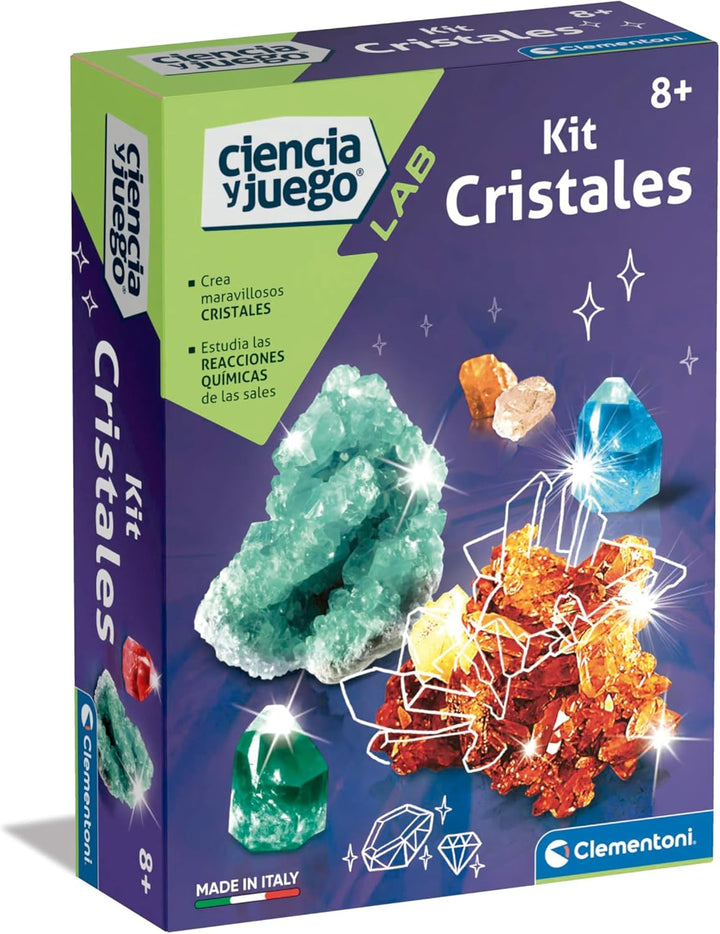 Juego Laboratorio Crea Cristales Para Niños