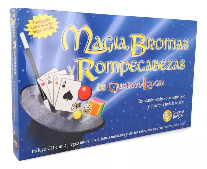Juego Magia Bromas Y Rompecabezas Gustavo Lorgia