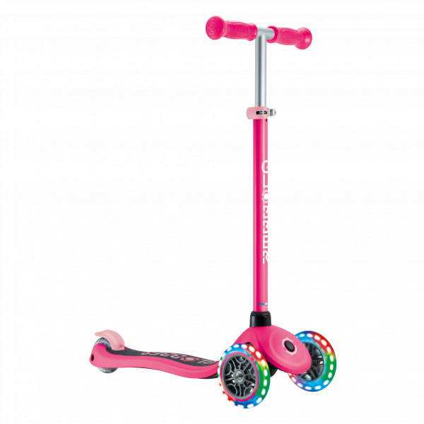 Patineta Primo Lights Fucsia Luces Led Para Niños