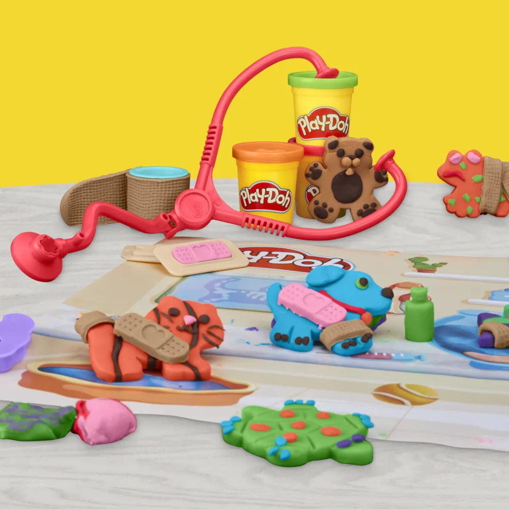 Juguete Play-doh Set Veterinario Para Niños