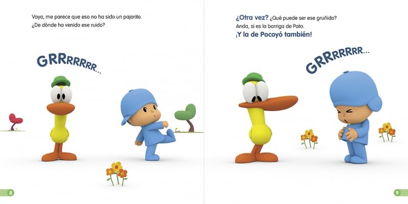 Libro Pocoyo Aprender A Comer Sano Niños